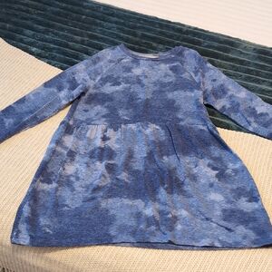 Old Navy Kids Blue Long Sleeve Dress Size M 8